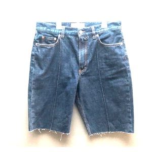 Givenchy high-waist denim shorts